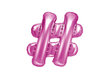 Foliniai balionai #, 35 cm dark, rožiniai, 50 vnt. kaina ir informacija | Balionai | pigu.lt