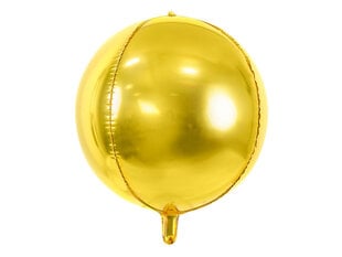 Foliniai balionai Ball 40 cm, auksiniai, 50 vnt. kaina ir informacija | Balionai | pigu.lt