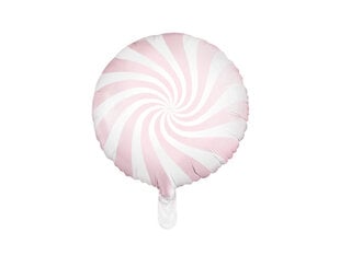 Foliniai balionai Candy 45 cm light, rožiniai, 50 vnt. цена и информация | Шарики | pigu.lt
