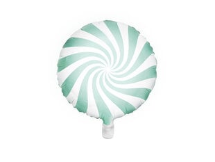 Foliniai balionai Candy 45 cm, žali, 50 vnt. цена и информация | Шарики | pigu.lt