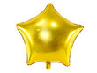 Folinis balionas Star 48 cm, auksinis kaina ir informacija | Balionai | pigu.lt