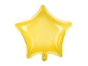 Foliniai balionai Star 48 cm, geltoni, 50 vnt. цена и информация | Шарики | pigu.lt