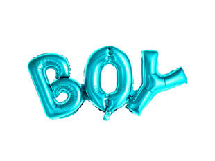 Foliniai balionai Boy 67x29 cm, mėlyni, 50 vnt. kaina ir informacija | Balionai | pigu.lt
