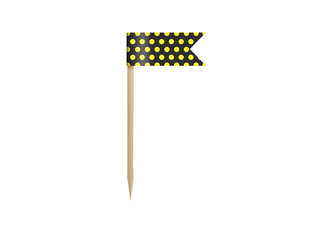 Smeigtukai-dekoracijos Mini Flags Bee, 7 cm, 1 dėž/50 pak (1 pak/6 vnt) kaina ir informacija | Vienkartiniai indai šventėms | pigu.lt