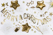 Girlianda Merry Christmas, auksinė kaina ir informacija | Dekoracijos šventėms | pigu.lt