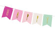 Girlianda Happy Birthday Mix, 11,5x140 cm, 1 pak/1 vnt цена и информация | Dekoracijos šventėms | pigu.lt
