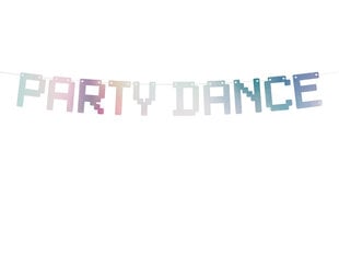 Гирлянда Electric Holo Party Dance, 9,5x130 см, 1 шт цена и информация | Праздничные декорации | pigu.lt