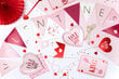 Konfeti Hearts, raudoni, 2,5 cm, 1 pak/10 g цена и информация | Dekoracijos šventėms | pigu.lt