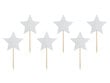 Smeigtukai-dekoracijos Unicorn Stars, 11,5 cm, (1 pak/6 vnt) цена и информация | Vienkartiniai indai šventėms | pigu.lt