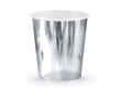 Vienkartiniai popieriniai puodeliai Silver 180 ml (1 pak/ 6 vnt) kaina ir informacija | Vienkartiniai indai šventėms | pigu.lt
