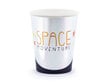 Vienkartiniai popieriniai puodeliai Space Party Mix, 200 ml, 1 pak/6 vnt kaina ir informacija | Vienkartiniai indai šventėms | pigu.lt