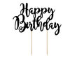Smeigtukai-dekoracijos Happy Birthday 22,5cm (1 dėž/ 50 vnt) kaina ir informacija | Vienkartiniai indai šventėms | pigu.lt