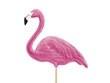 Smeigtukai-dekoracijos Aloha Flamingai, 15-23,5 cm (1 pak/6 vnt) kaina ir informacija | Vienkartiniai indai šventėms | pigu.lt