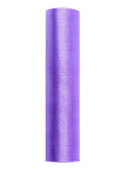 Dekoratyvinė medžiaga švenčių puošybai, violetinė, 0.16 x 9m (1 dėž/ 48 vnt) (1 vnt/ 9 m) kaina ir informacija | Dekoracijos šventėms | pigu.lt