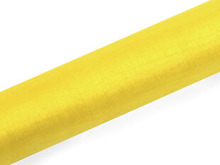 Декоративный материал для праздничного оформления, желтый, 0.16 х 9м (1 шт/ 9 м) цена и информация | Праздничные декорации | pigu.lt