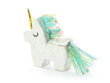 Mini pinjata Unicorn, 8x8x2,5 cm, 1 dėž/25 pak (1 pak/1 vnt) kaina ir informacija | Dekoracijos šventėms | pigu.lt