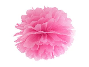 Помпоны, розовые, 35 см (1 коробка/ 100 упаковок) цена и информация | Праздничные декорации | pigu.lt