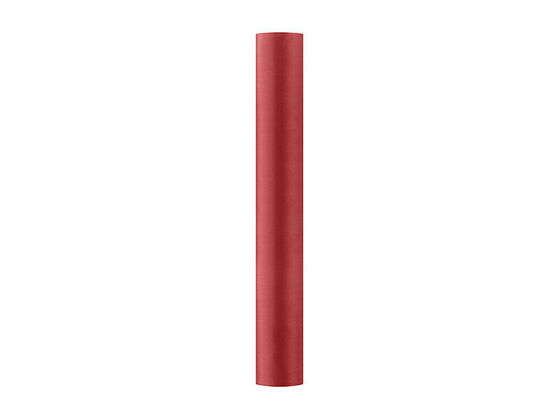 Lygus satinas, raudonas, 0,36x9 m, 1 vnt/9 m kaina