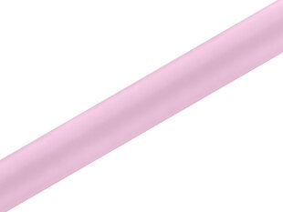 Гладкий сатин, светло-розовый, 0,36x9 м, 1 шт/9 м цена и информация | Праздничные декорации | pigu.lt
