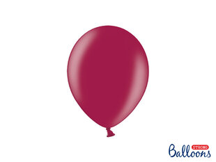 Stiprūs balionai 23 cm Metallic, rudi, 100 vnt. kaina ir informacija | Balionai | pigu.lt