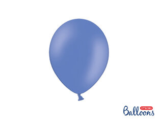 Stiprūs balionai 23 cm Pastel, mėlyni, 100 vnt. цена и информация | Шарики | pigu.lt