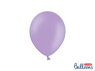 Stiprūs balionai 23 cm Pastel Lavender, violetiniai, 100 vnt. kaina ir informacija | Balionai | pigu.lt