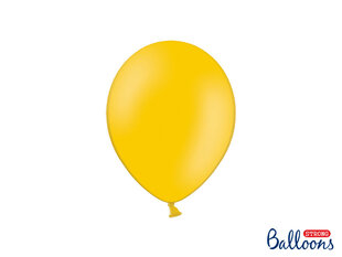 Stiprūs balionai 23 cm Pastel Bright, oranžiniai, 100 vnt. kaina ir informacija | Balionai | pigu.lt