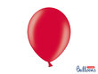 Stiprūs balionai 30 cm Metallic Poppy, raudoni, 100 vnt. kaina ir informacija | Balionai | pigu.lt