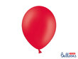 Stiprūs balionai 30 cm Pastel Poppy, raudoni, 50 vnt. kaina ir informacija | Balionai | pigu.lt