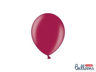 Stiprūs balionai 12 cm Metallic, rudi, 100 vnt. kaina ir informacija | Balionai | pigu.lt