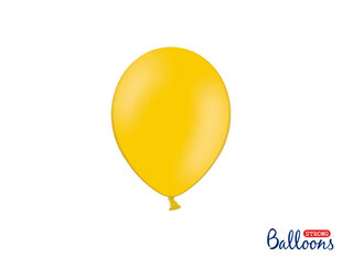 Stiprūs balionai 12 cm Pastel Bright, oranžiniai, 100 vnt. kaina ir informacija | Balionai | pigu.lt