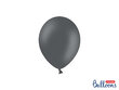 Stiprūs balionai 12 cm Pastel, pilki, 100 vnt. kaina ir informacija | Balionai | pigu.lt