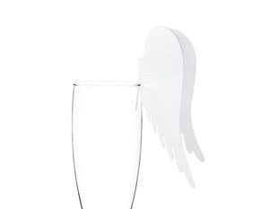 Декорации для стаканов Wings 12,3 х 10,7 см (1 коробка / 50 упаковок) (1 упаковка / 10 шт) цена и информация | Праздничные декорации | pigu.lt