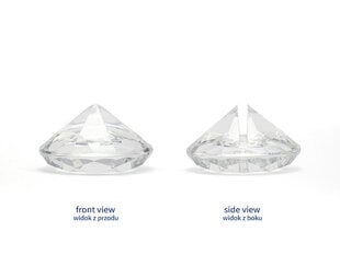 Настольный держатель для карточек Diamond, 40 мм, прозрачный 1 короб. / 20 упак.(1 упаковка / 10 шт.) цена и информация | Праздничные декорации | pigu.lt