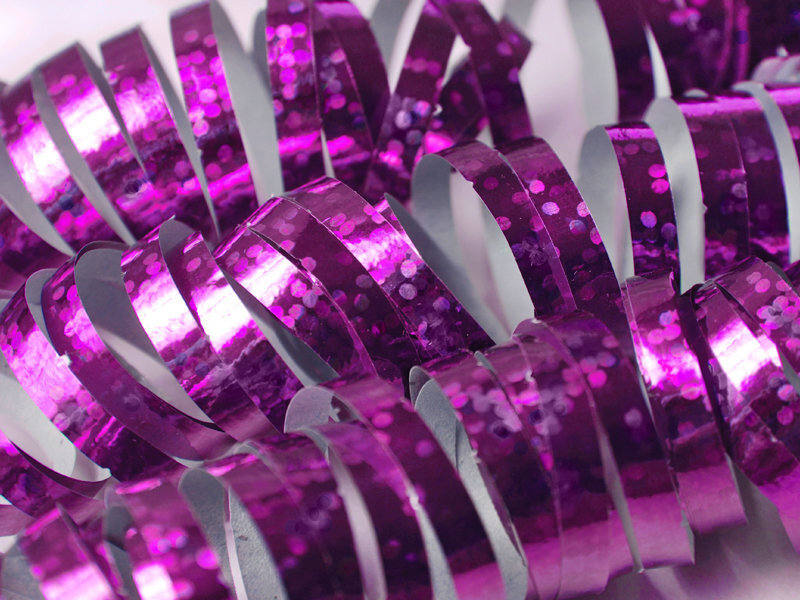 Holografinė dekoratyvinė juostelė, rožinė, 3,8m (1 dėž/ 100 pak) (1 pak/ 18 vnt) цена и информация | Dovanų pakavimo priemonės | pigu.lt