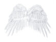 Sparnai Angel's Wings, balti, 53x37 cm, 1 pak/1 vnt kaina ir informacija | Karnavaliniai kostiumai | pigu.lt