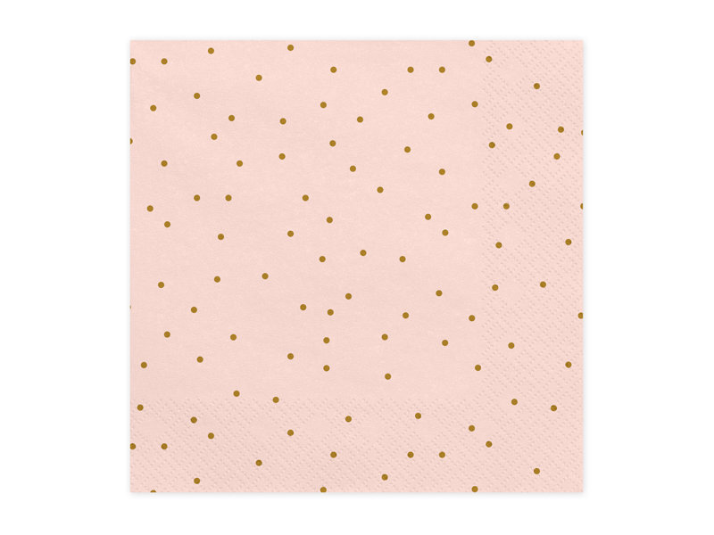 Servetėlės Dots 33x33 cm (1 pak/ 20 vnt.) kaina ir informacija | Vienkartiniai indai šventėms | pigu.lt