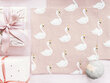 Popierinės servetėlės Lovely Swan, kreminės spalvos, 33x33 cm, 1 pak/20 vnt цена и информация | Vienkartiniai indai šventėms | pigu.lt