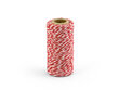 Dekoratyvinė virvė Red 50 m (1 vnt / 50 m) kaina ir informacija | Dovanų pakavimo priemonės | pigu.lt