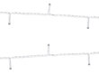 Girlianda 100LED, 10 m, šaltai balta цена и информация | Girliandos | pigu.lt