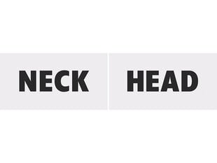 Аксессуар для фотосессии Head & Neck (1 упак/ 2 шт) цена и информация | Праздничные декорации | pigu.lt