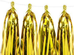 Гирлянда Tassel gold 2 м цена и информация | Праздничные декорации | pigu.lt