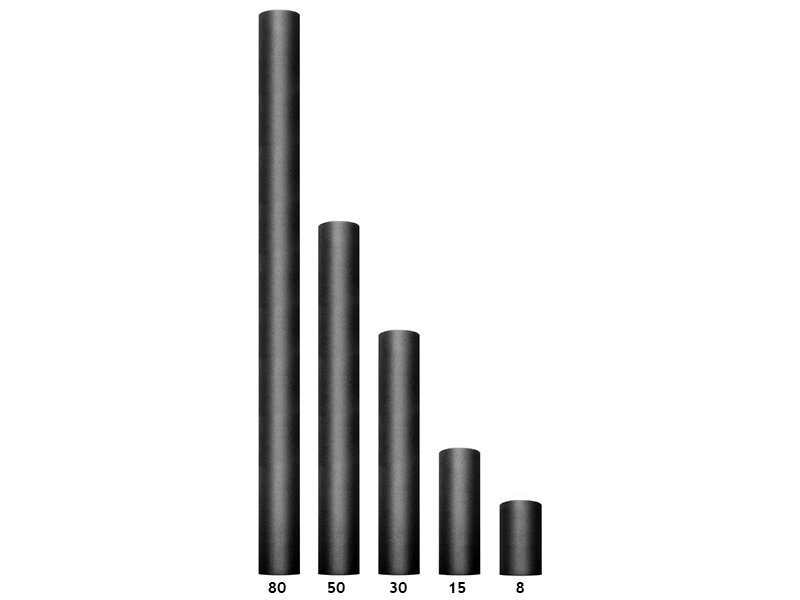 Lygus tiulis ritėje, juodas, 0,15x9 m, 1 dėž/90 vnt (1 vnt/9 m) цена и информация | Dekoracijos šventėms | pigu.lt