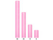 Lygus tiulis ritėje, rožinis, 0,15x9 m, 1 dėž/90 vnt (1 vnt/9 m) kaina ir informacija | Dekoracijos šventėms | pigu.lt