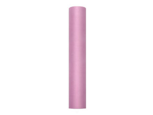 Гладкий тюль на катушке Powder Pink, розовый, 0,3x9 м, 1 шт/9 м цена и информация | Праздничные декорации | pigu.lt