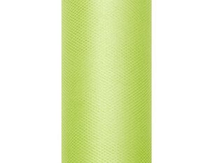 Гладкий тюль, рулон, светло-зеленый, 0,3x9 м, 1 шт / 9 м цена и информация | Праздничные декорации | pigu.lt