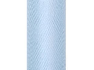 Гладкий тюль в рулоне, голубого цвета, 0.5x9 м, 1 шт/9 м цена и информация | Праздничные декорации | pigu.lt
