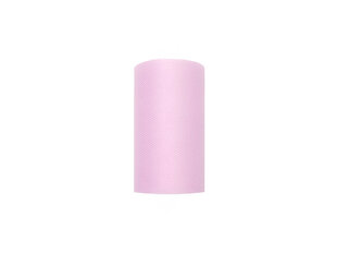 Lygus tiulis ritėje, šviesiai rožinis, 0,08x20 m, 1 vnt/20 m kaina ir informacija | Dekoracijos šventėms | pigu.lt