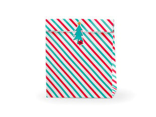 Dėžutė dovanoms Merry Xmas - Stripes 25x11x27cm (1 pak/ 3 vnt) kaina ir informacija | Dovanų pakavimo priemonės | pigu.lt