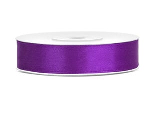 Satino juostelė, violetinė, 12 mm/25 m, 1 vnt/25 m kaina ir informacija | Dovanų pakavimo priemonės | pigu.lt